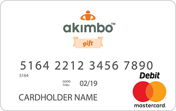 Akimbo Gift Mastercard