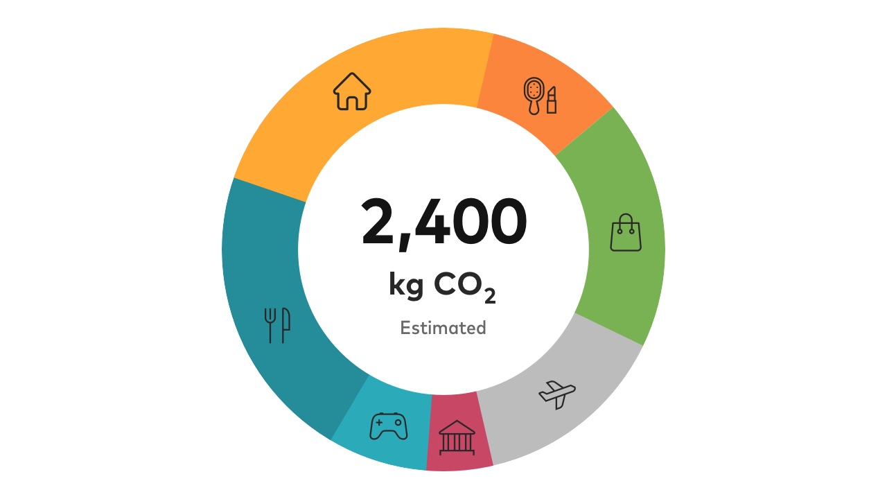 Que es la huella de carbono para niños